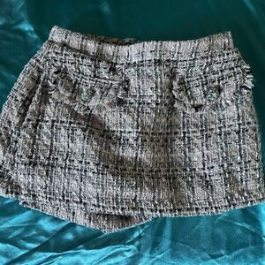 Wild Fable Textured Brown Skirt